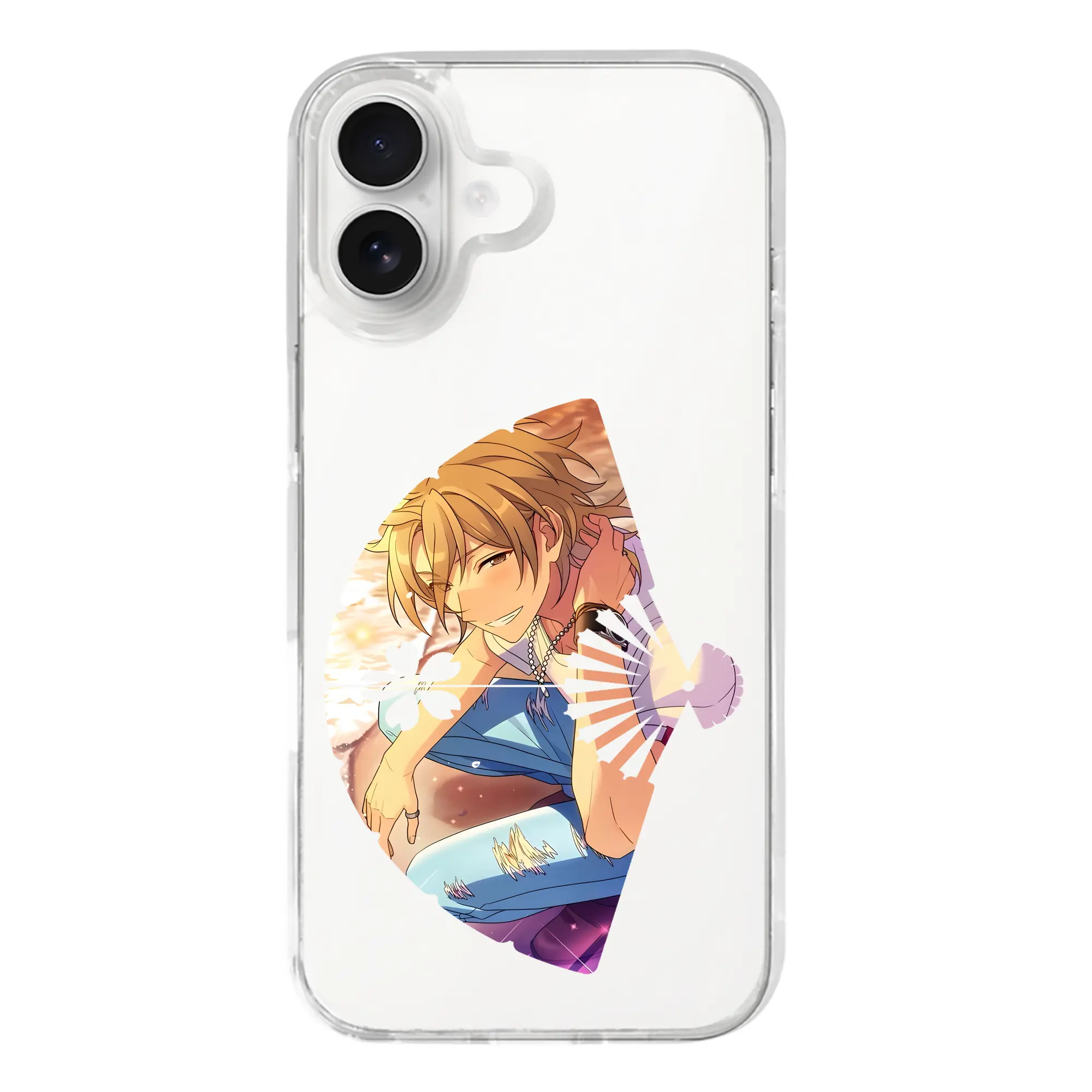 あんさん ぶる グッズ UNDEAD 羽風薫 - iPhone 17シリーズ 透明スマホケース – 薄型・耐衝撃・精密フィット保護カバー